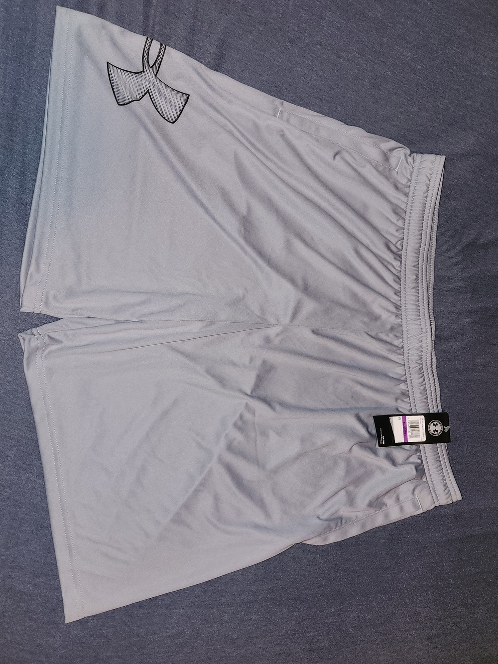 Under Armour Men’s Light Gray Athletic Tech Shorts